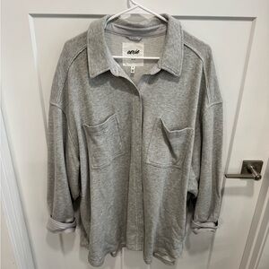 Aerie Gray womens's Shirt